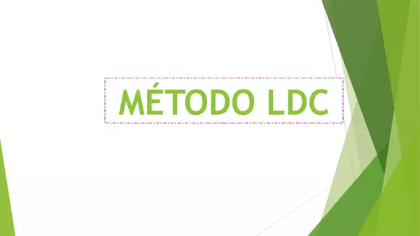Presentacion primero basico, resolviendo problemas con metodo LDC