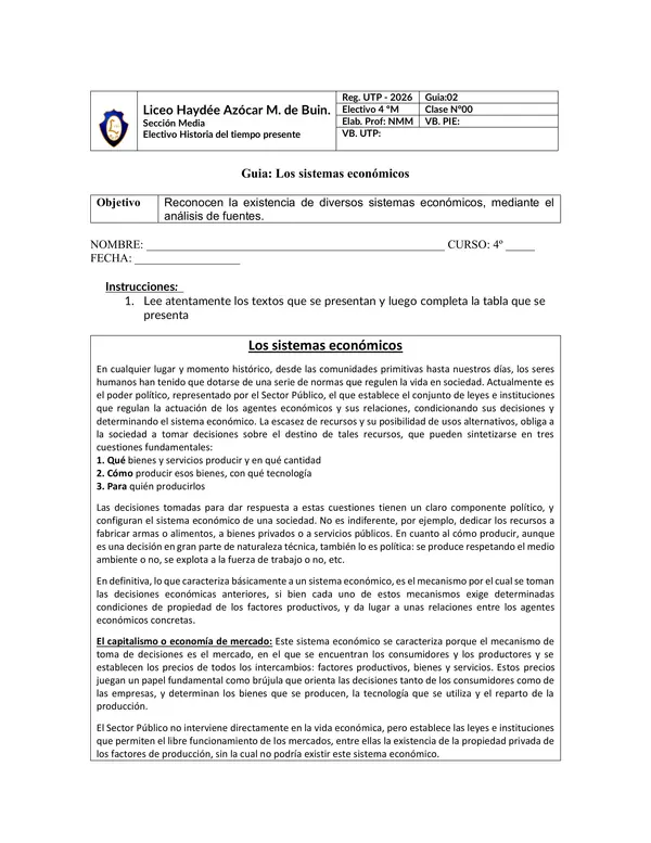 Sistemas economicos 