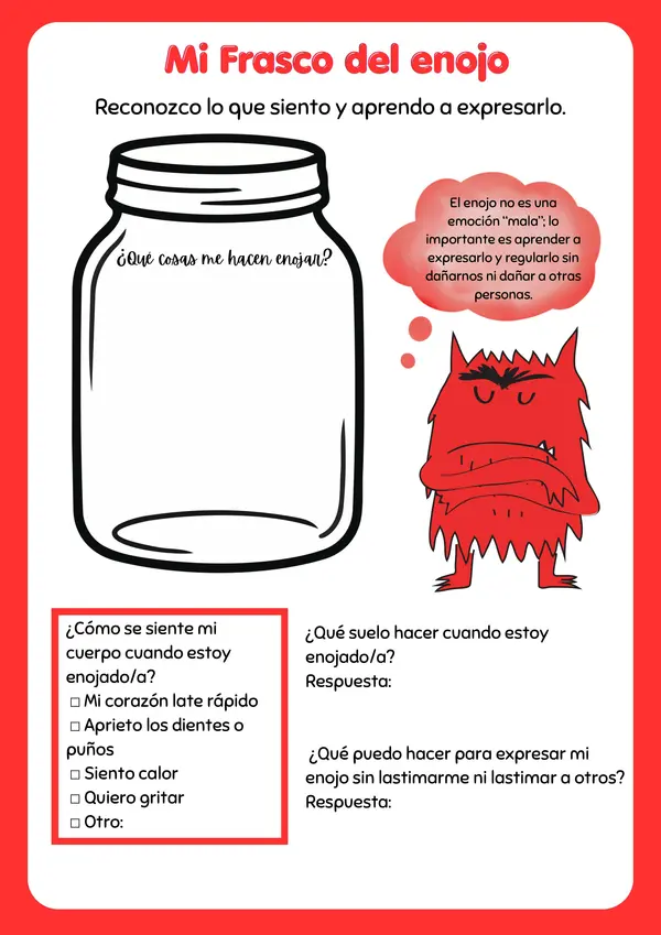 Frascos de las emociones 