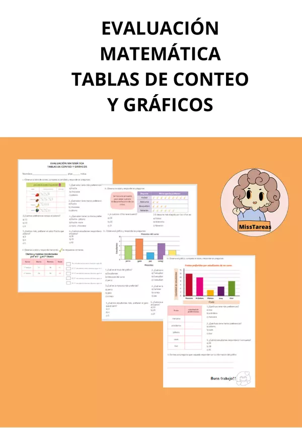 "Evaluación: Tablas de Conteo y Gráficos de Aprendizaje Infinito"