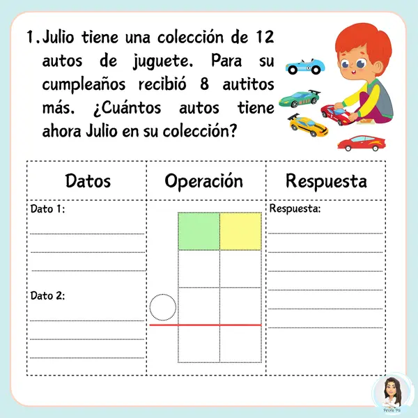 Libro de resolución de problemas 1° básico