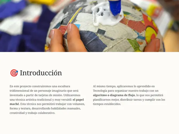 Habitantes de otro mundo (Actividad Artes y Tecnología)