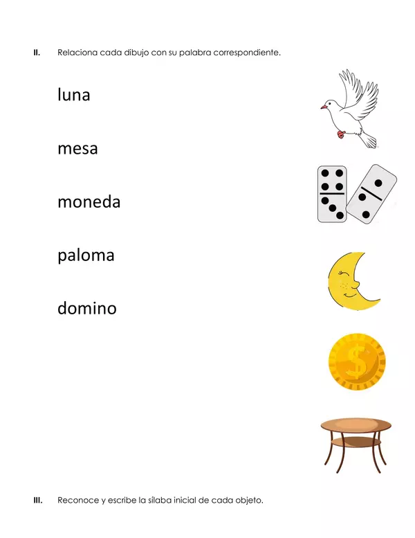 Evaluación Lenguaje 2° básico