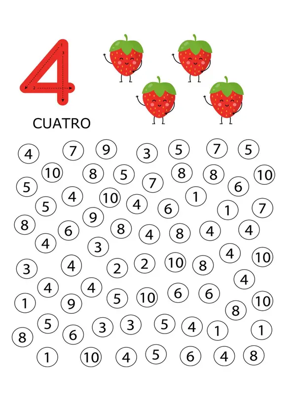 CUADERNILLO DE IDENTIFICACIÓN DE NÚMEROS 1-25