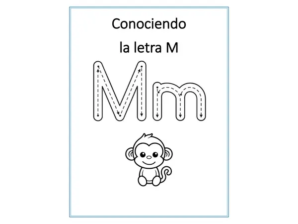 Conociendo la letra M