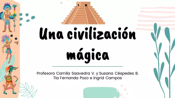 Civilización maya - ubicación geográfica y temporal con apoyo del libro y juegos