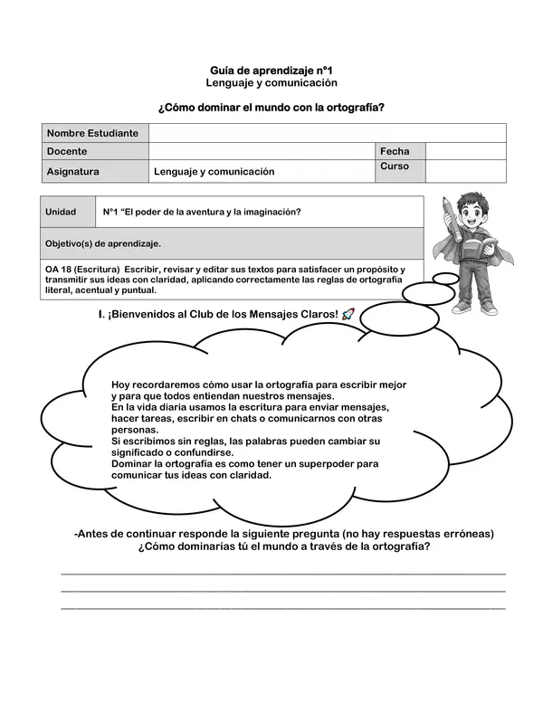 ORTOGRAFÍA