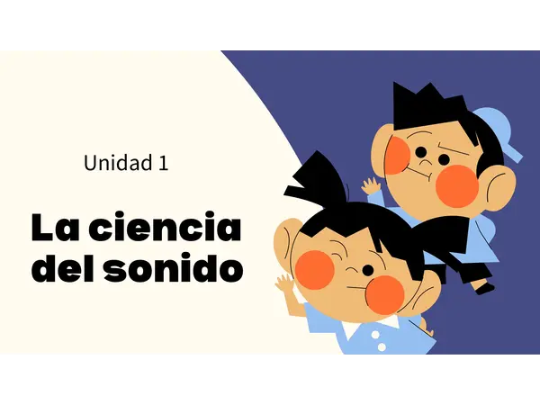 El sonido 3° básico