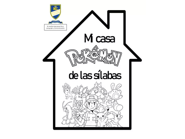 Mi casa Pokémon de las sílabas.