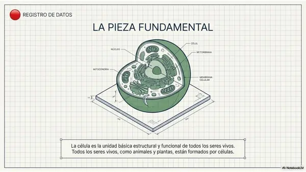 La Célula | PPT Ciencias Naturales 5° Básico