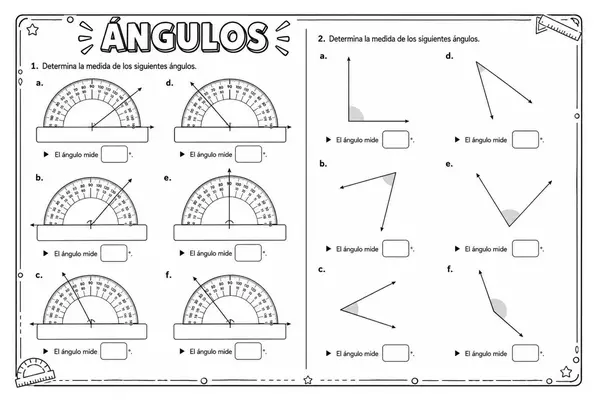 Angulos, contruccion y comparación