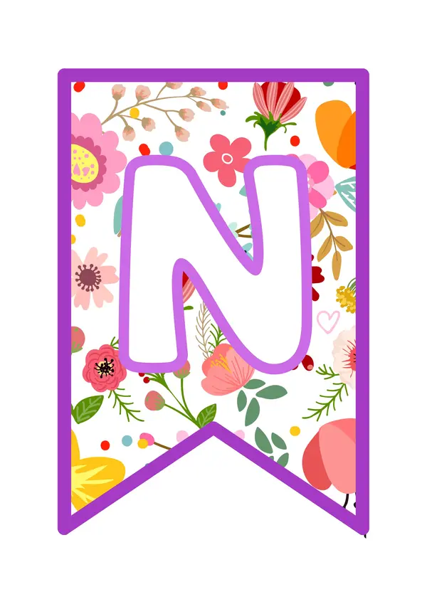BANDERIN BIENVENIDA PRIMAVERA