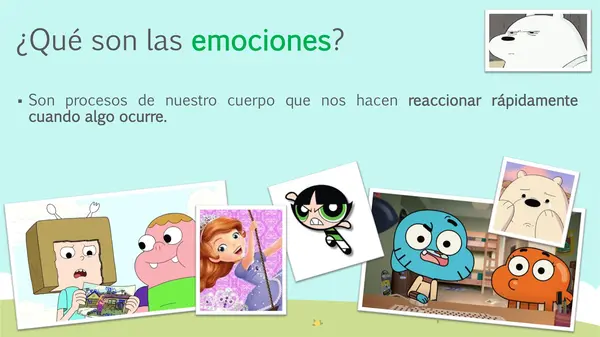 Taller Reconozco mis emociones