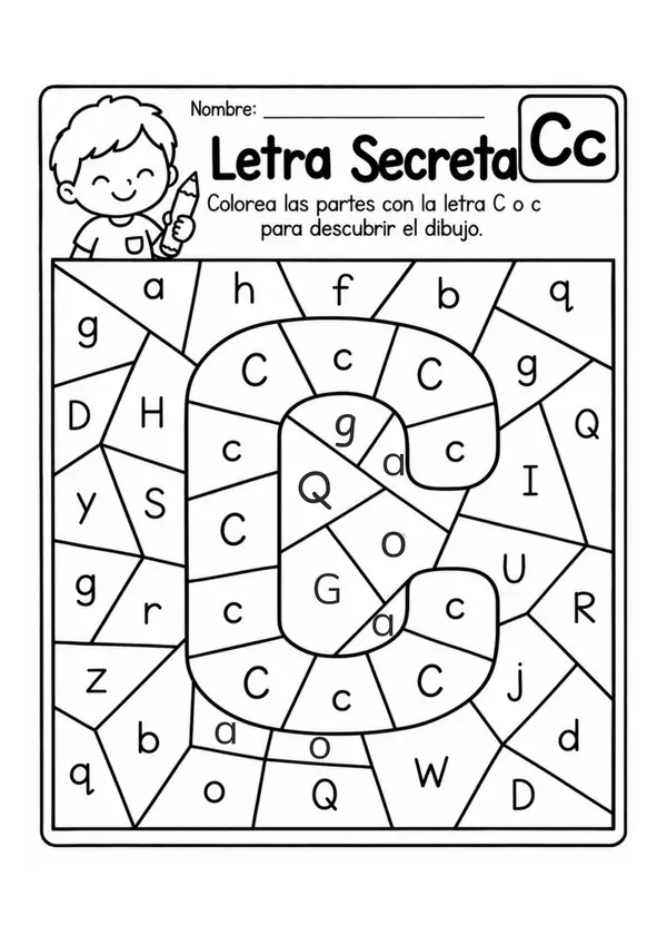 27 actividades para reconocer y pintar las 27 letras del abecedario | Mayúsculas y minúsculas