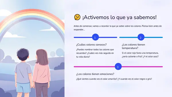 El Color como Lenguaje: Colores Fríos, Cálidos y Expresivos – Clase de Artes Visuales 3° Básico