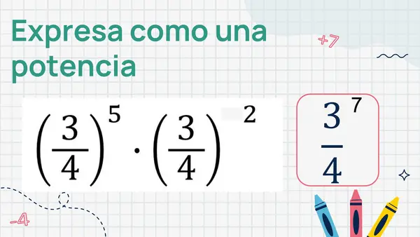 Ejercicios de potencias y raíces cuadradas 8°
