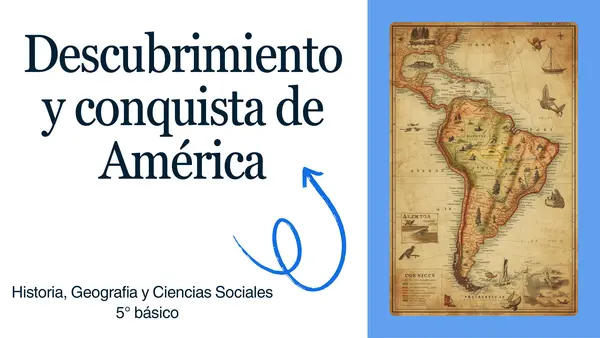 PPT - Descubrimiento y conquista de América. 5° básico