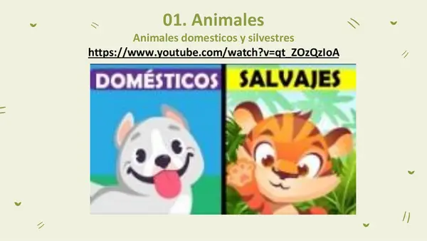 Animales domésticos y silvestres