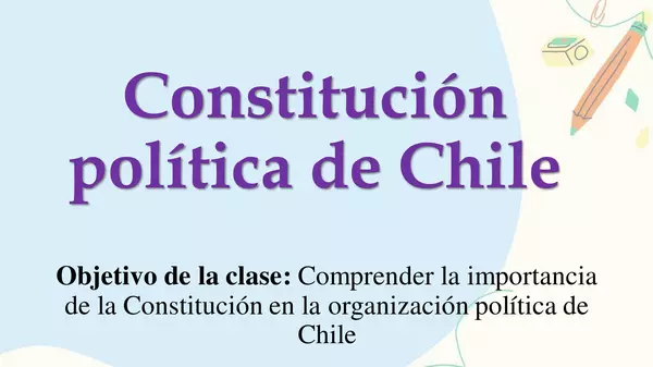 Consitución política de Chile