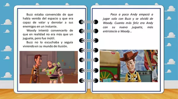 Cuento y comprensión lectora "Toy Story"