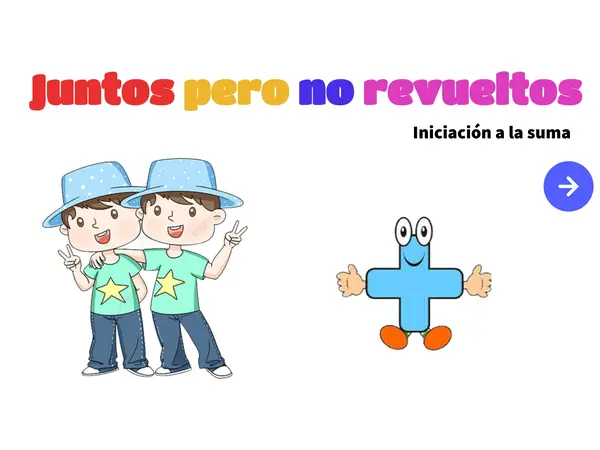 cuento matemático: Juntos, pero no revueltos
