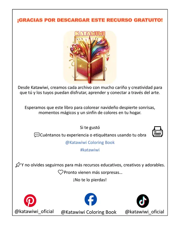 Libro para colorear de navidad