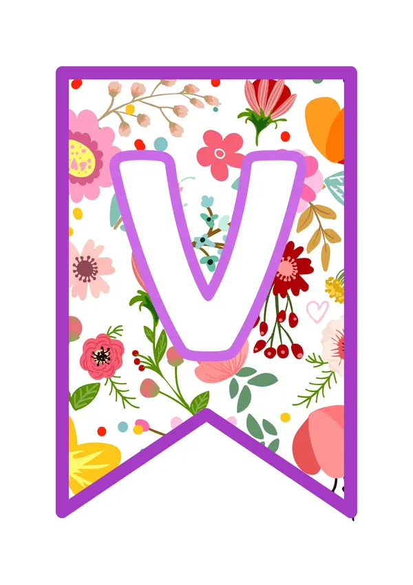 BANDERIN BIENVENIDA PRIMAVERA