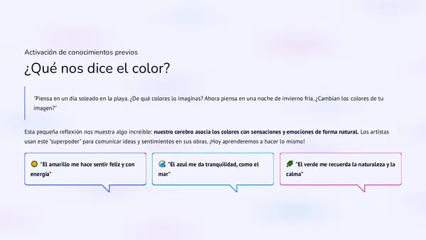 El Color como Lenguaje: Colores Fríos, Cálidos y Expresivos – Clase de Artes Visuales 3° Básico