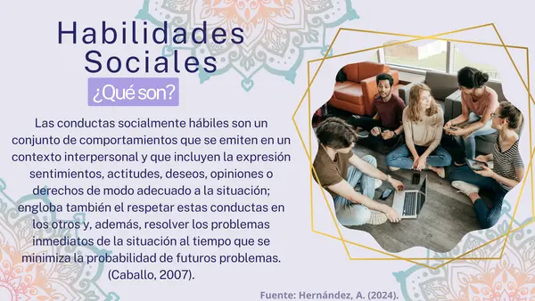 Hablemos sobre habilidades sociales