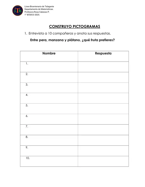 Construyo pictogramas
