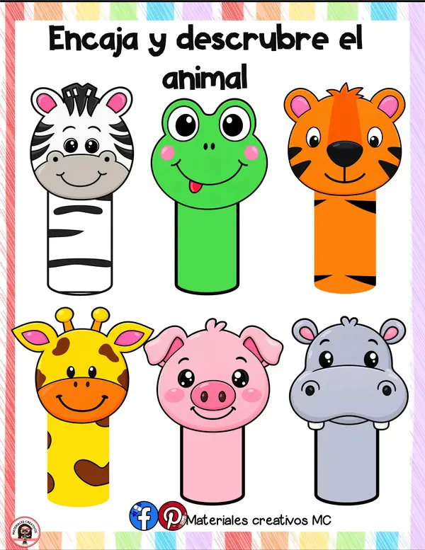 ENCAJA Y DESCUBRE LOS ANIMALES