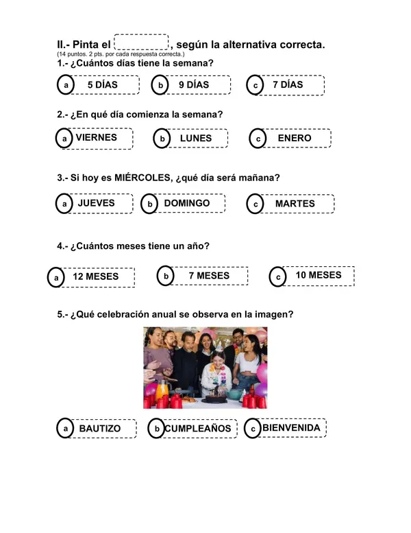 Evaluación Ciencias Sociales 1° Básico