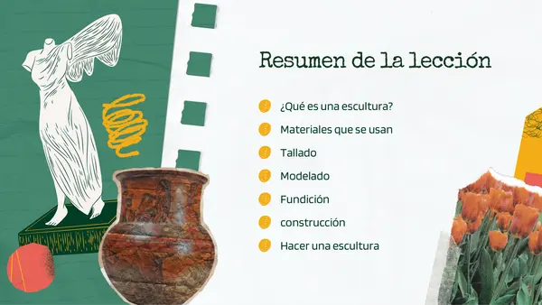 Presentación Pedagógica - El Arte de la Escultura
