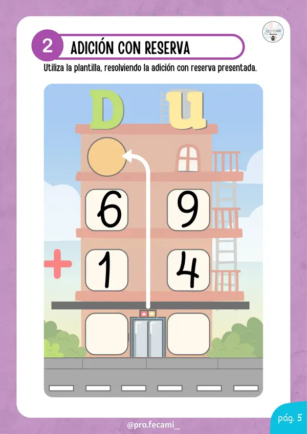Cuadernillo de sumas y restas 2° básico