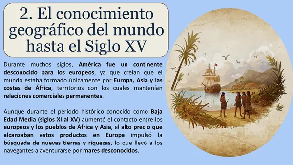 PPT - Descubrimiento y conquista de América. 5° básico