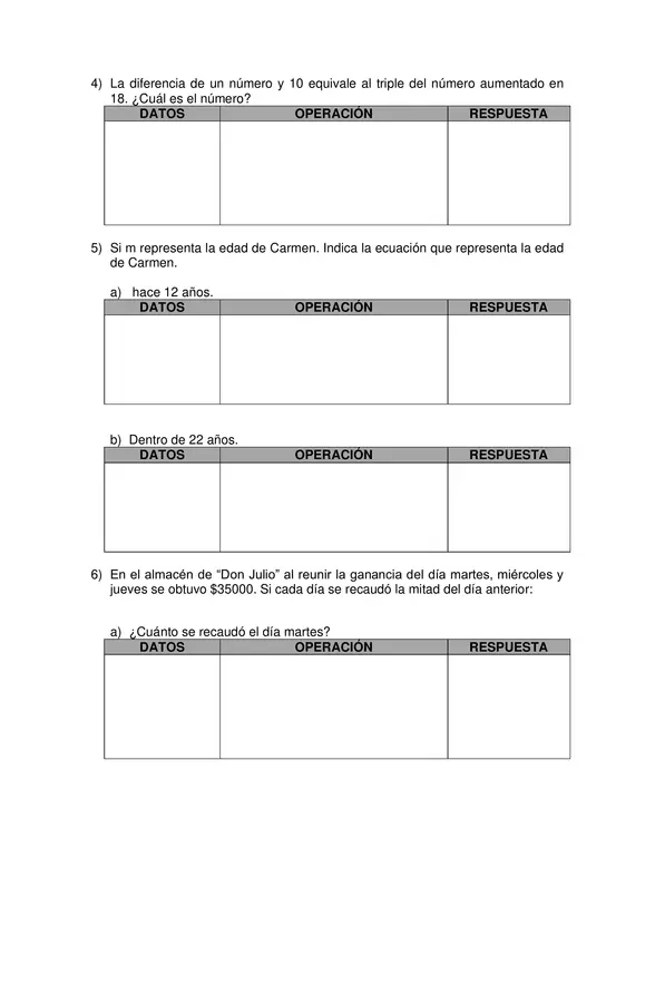 GUIA RESOLUCION DE PROBLEMAS PATRONES Y ALGEBRA SEPTIMO CON SOLUCION