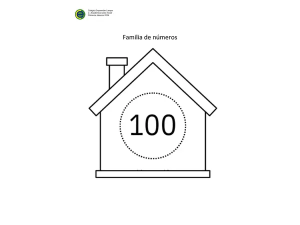 Familia de números 100