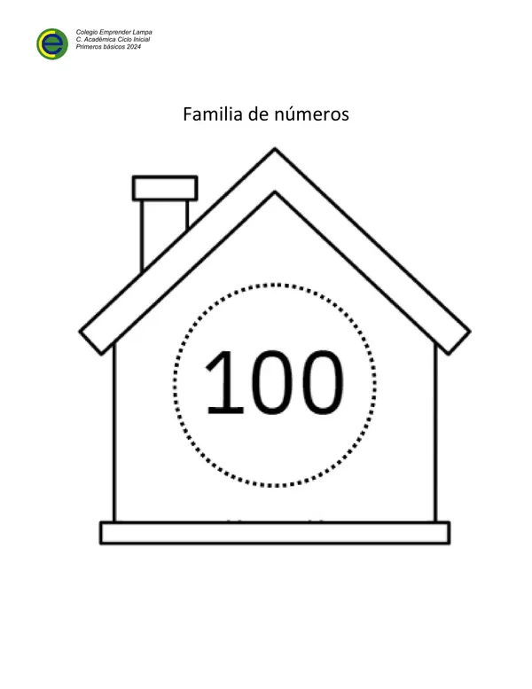 Familia de números 100