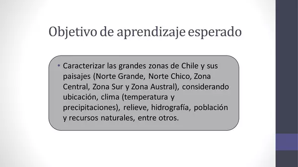 CLASE DIVERSIDAD GEOGRÁFICA DE CHILE (ZONAS NATURALES)