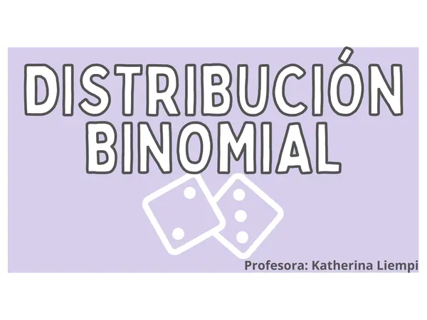 Distribución Binomial