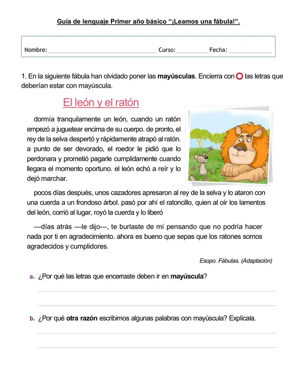 Guía de lenguaje