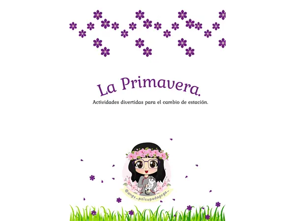 Libro de Actividades La Primavera"