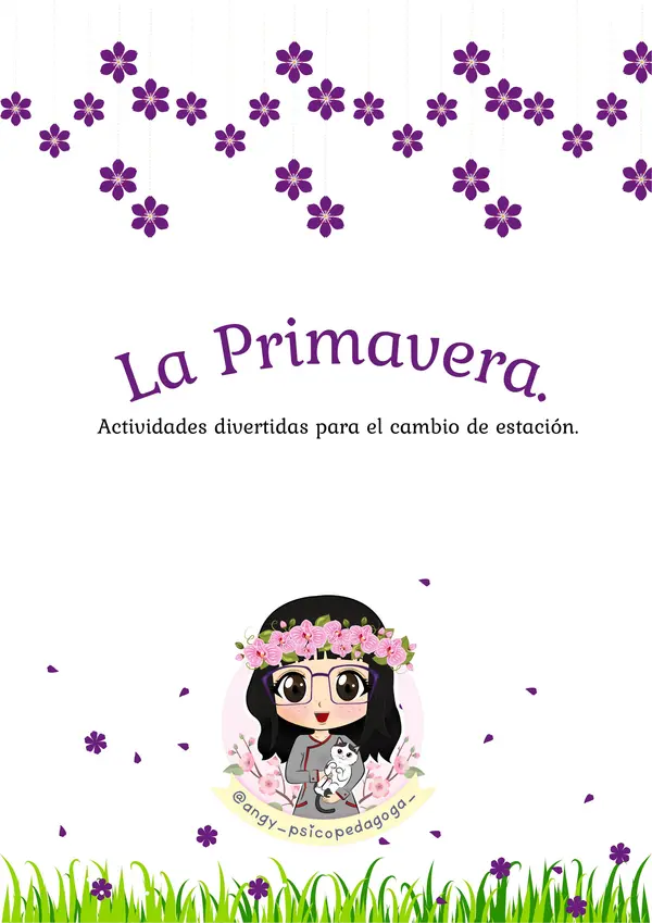 Libro de Actividades La Primavera"