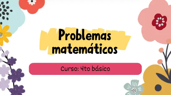 Problemas matemáticos: multiplicación números naturales.