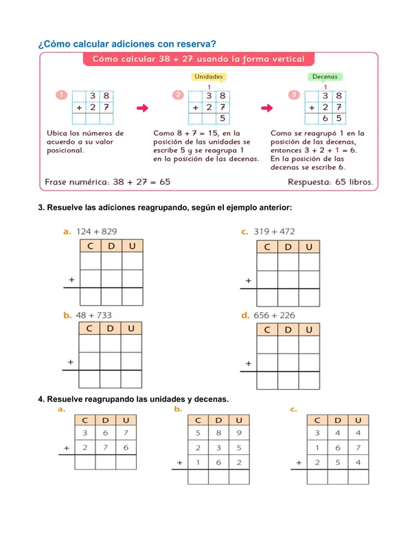 Proyecto Nivelación Matemática Tercero OA 6