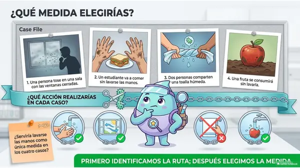 Clase 14 | 5° Básico Ciencias Naturales: Prevención e higiene — Cortar el contagio