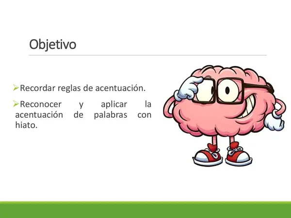 Material de reglas de acentuación