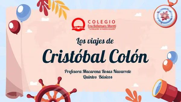 LOS VIAJES DE CRISTÓBAL COLÓN