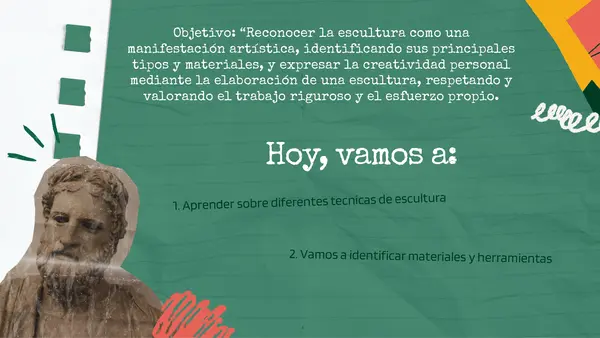 Presentación Pedagógica - El Arte de la Escultura