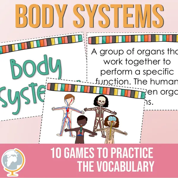 Body Systems Vocabulary Games | profe.social